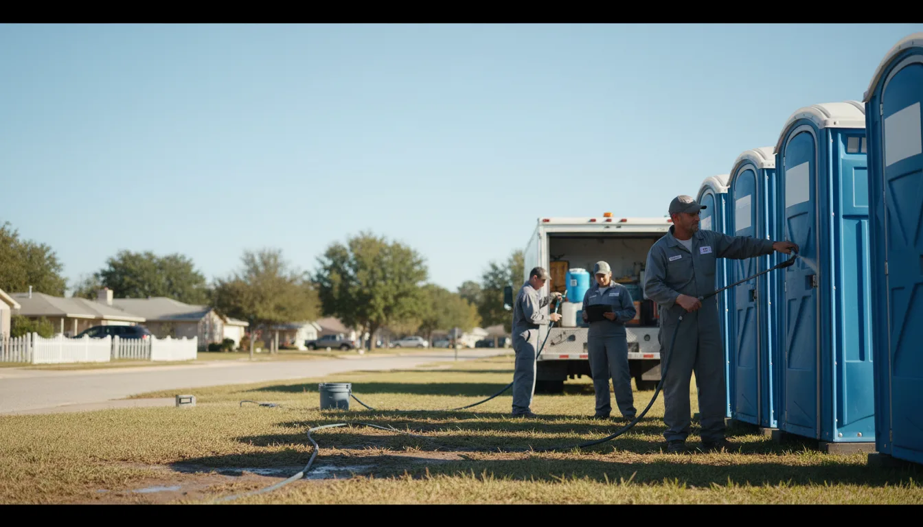 Long-Term Portable Toilet Rental in Napoleon, MI near me